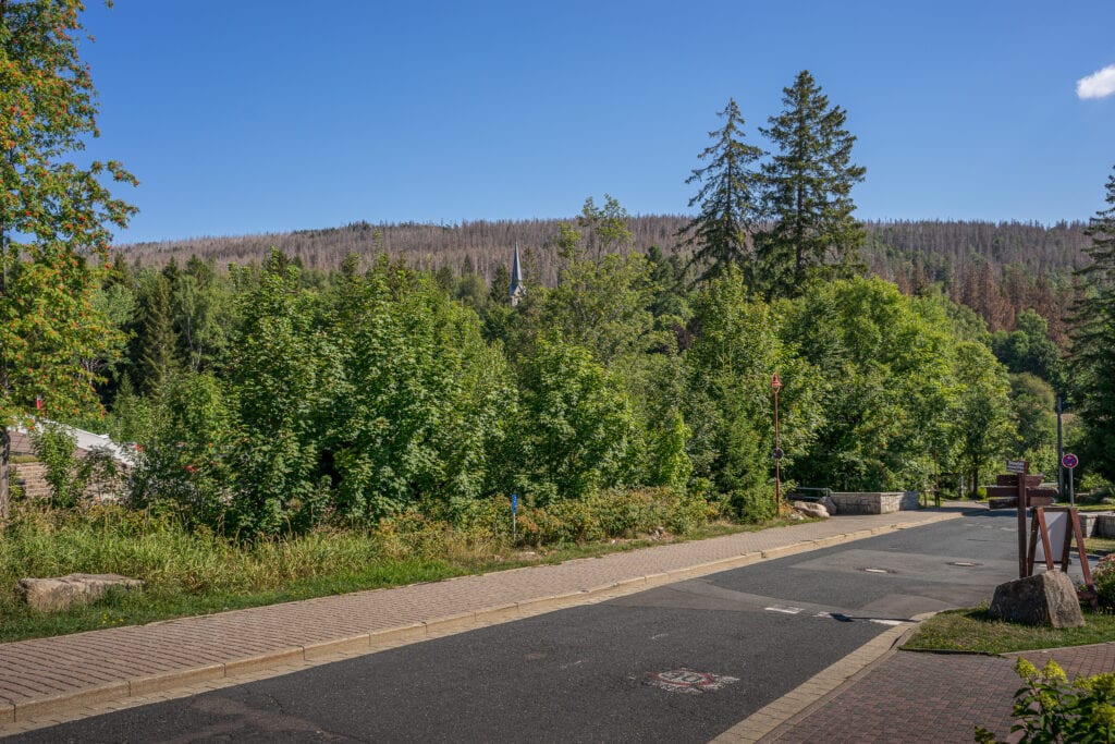 Uitzicht over Schierke