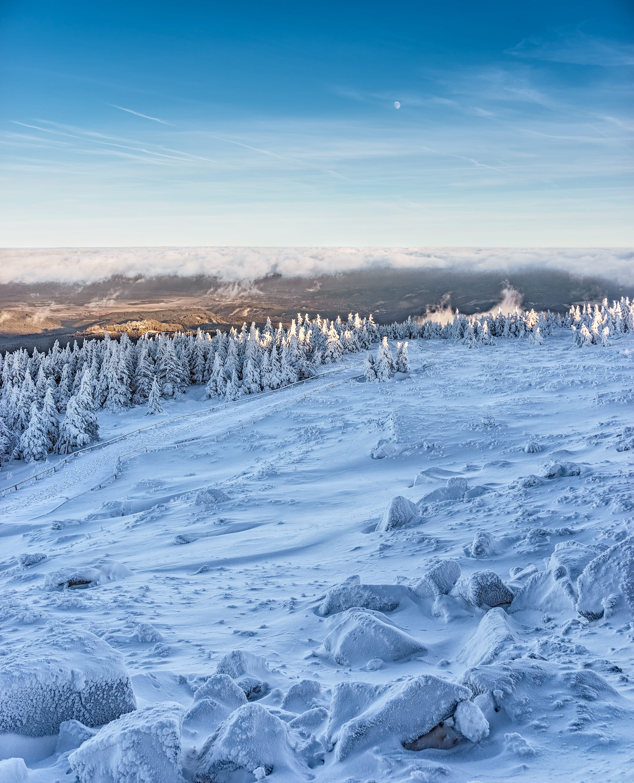 Winter auf dem Brocken