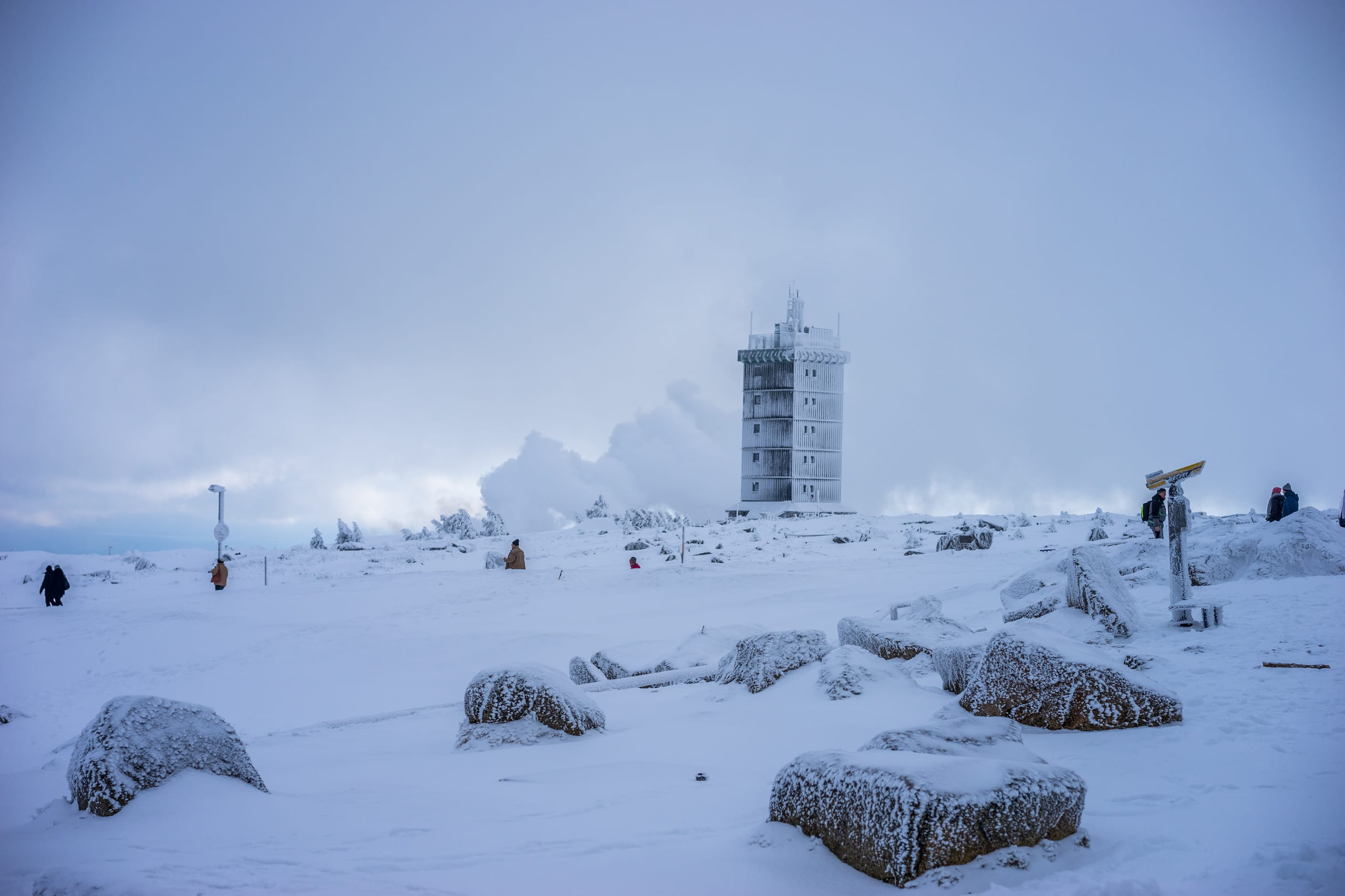 Winter auf dem Brocken