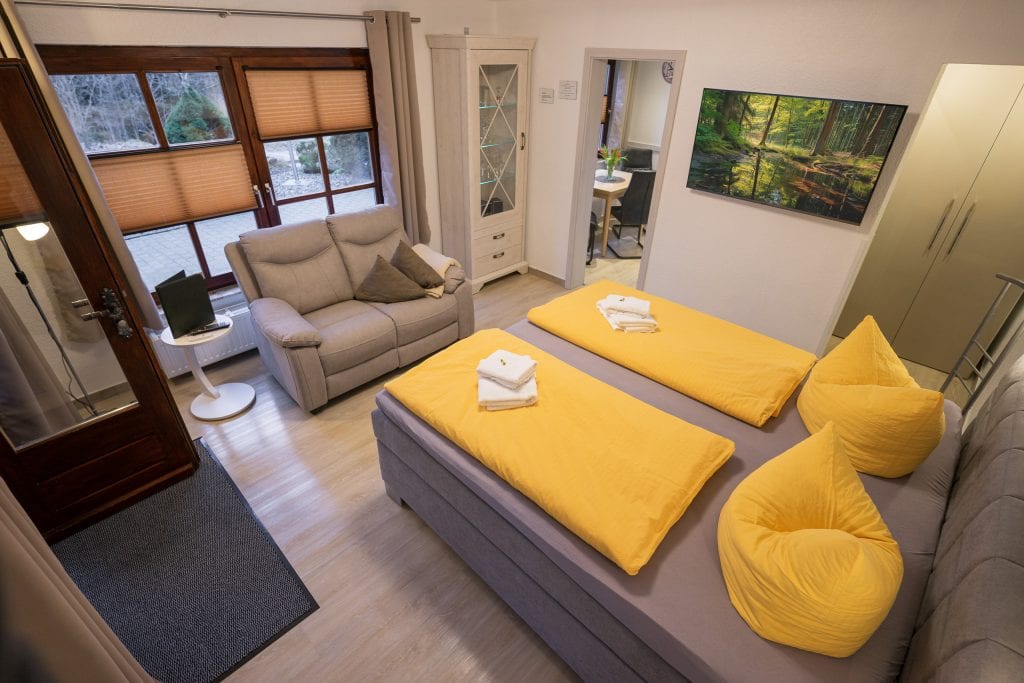 Ein gemütliches Wohnzimmer.