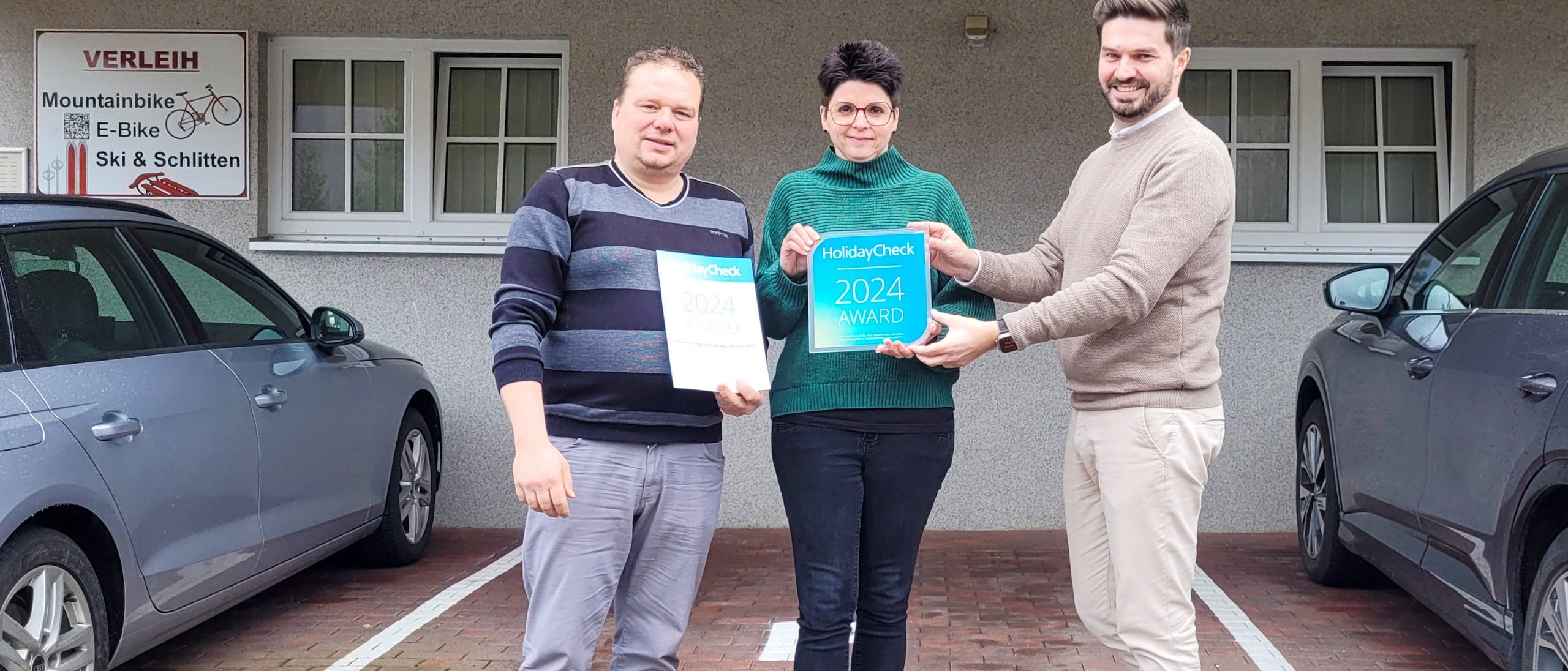 Übergabe des HolidayCheck Award 2024 in Schierke.