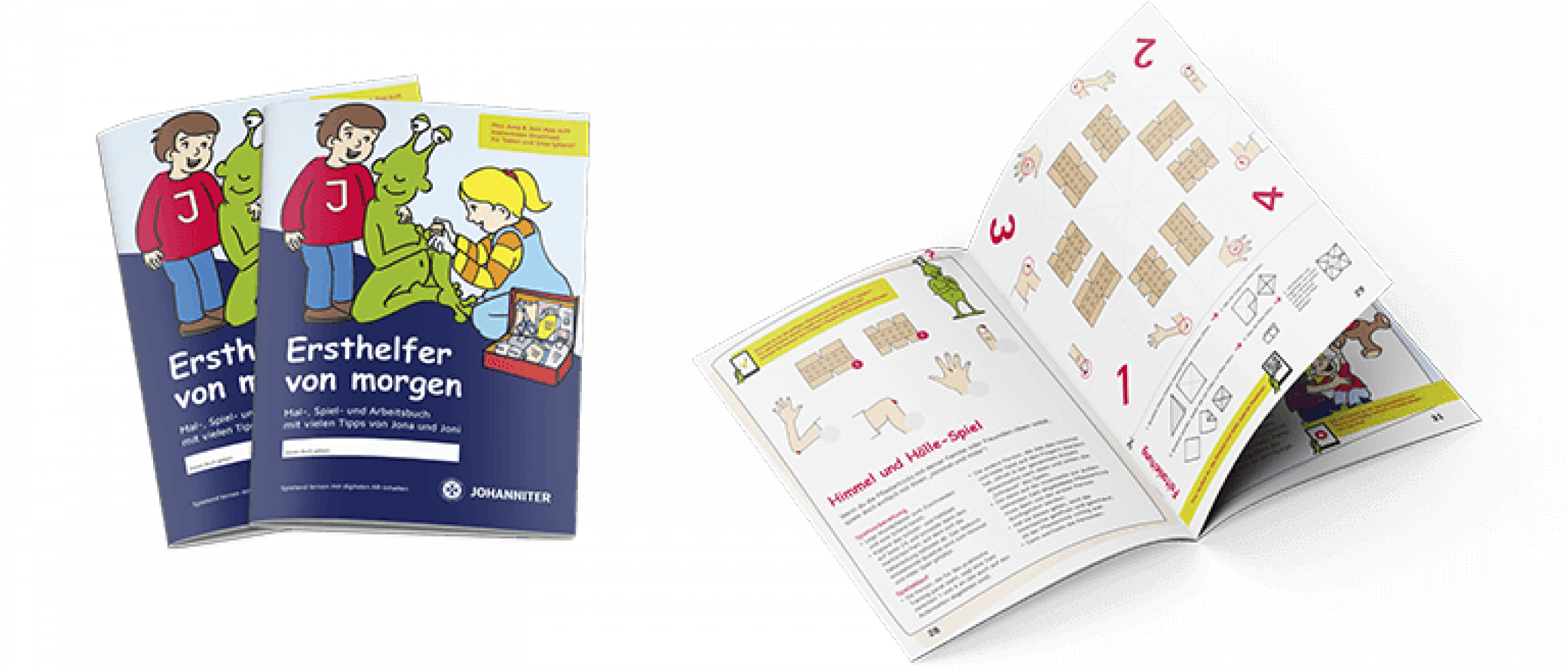 Speelse EHBO-gids voor kinderen.