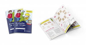 Kindermagazin mit Erste-Hilfe-Tipps und Spielen