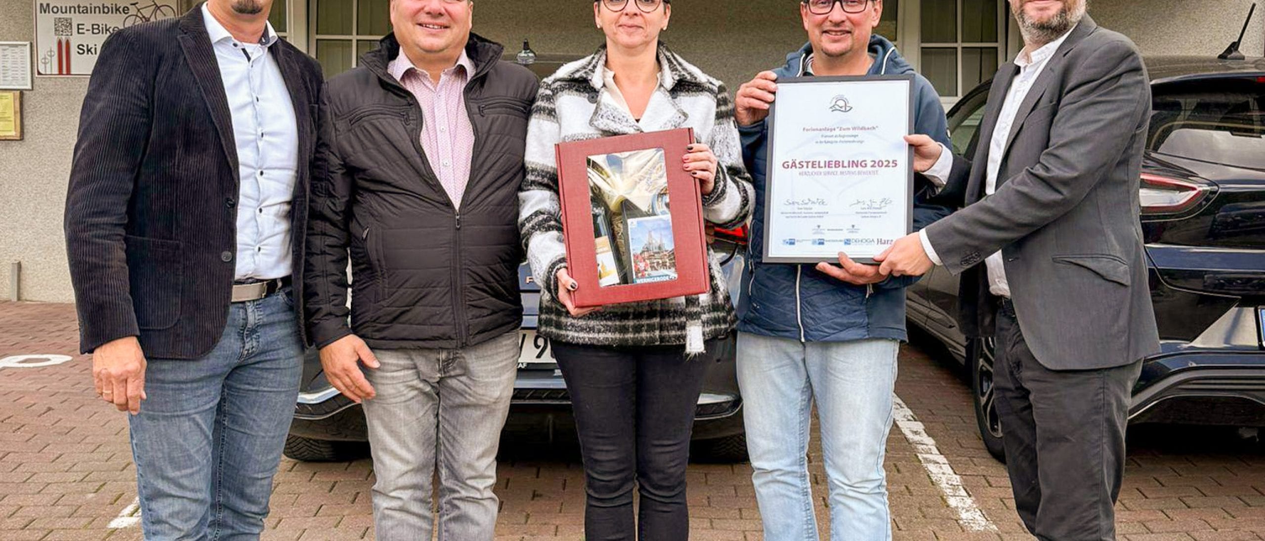 Inhaber erhalten Auszeichnung zum Gästeliebling 2025
