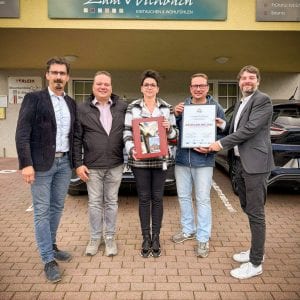 Inhaber erhalten Auszeichnung zum Gästeliebling 2025