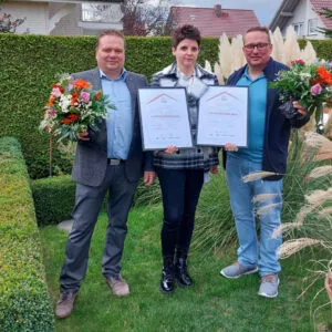 Familie Michael und Team