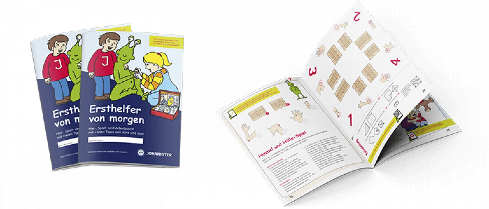 Speelse EHBO-gids voor kinderen.