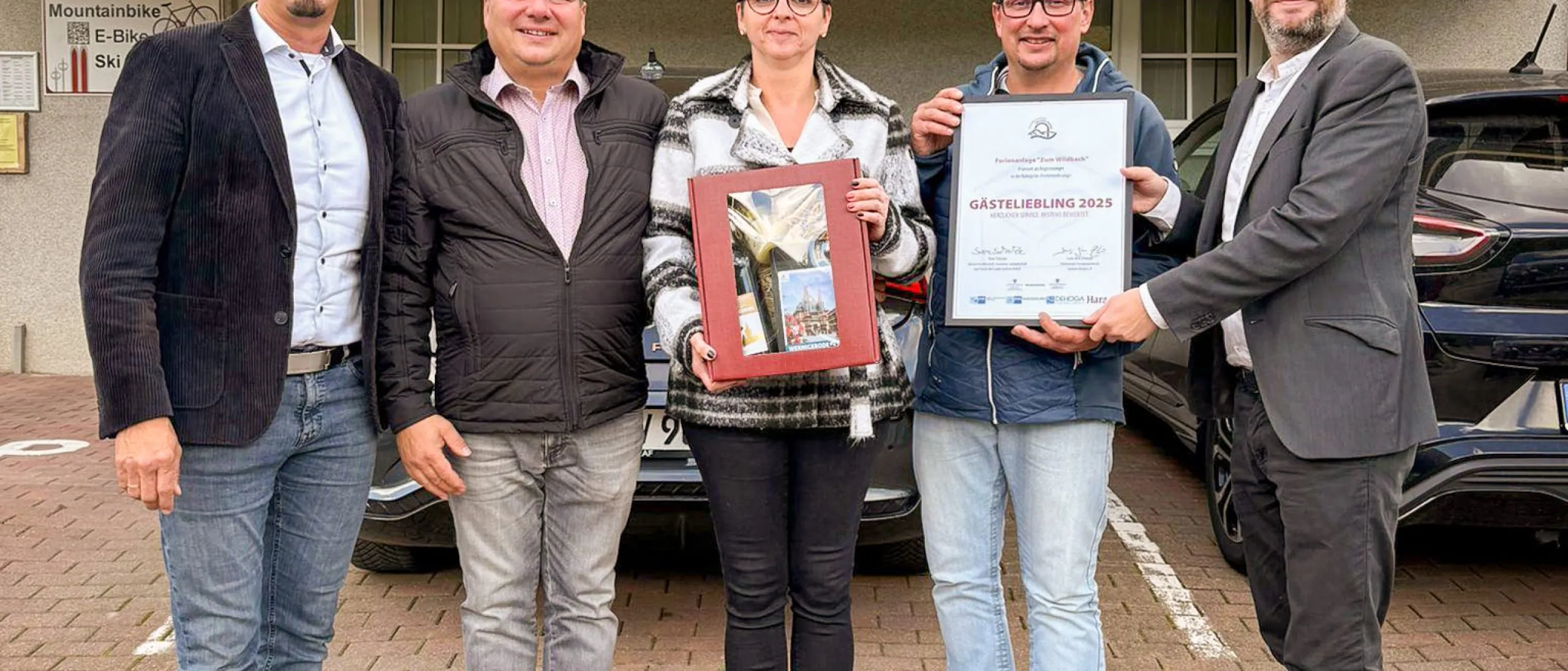 Inhaber erhalten Auszeichnung zum Gästeliebling 2025