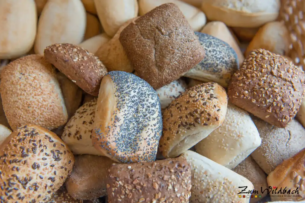 Udvalg af rundstykker