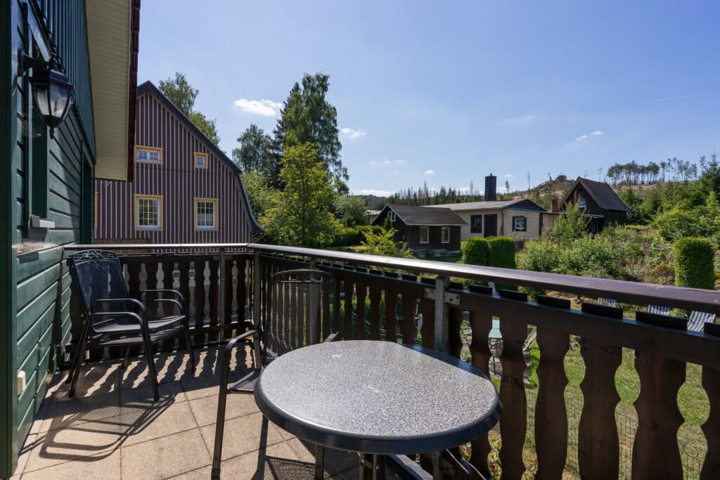 großzügiger Balkon