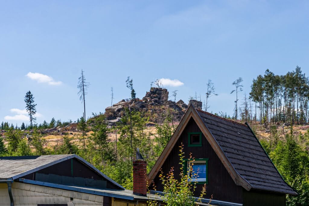Klippe in Schierke
